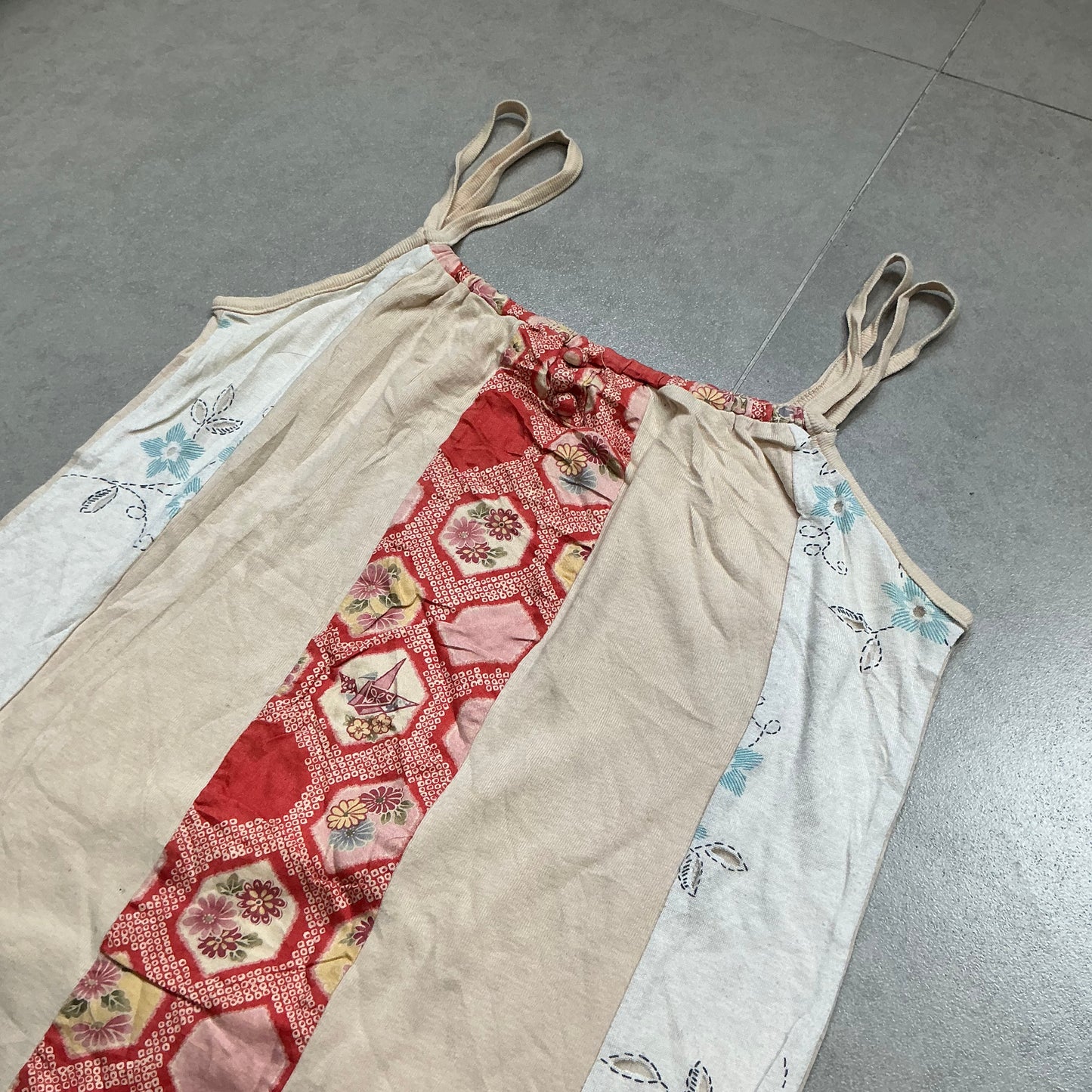 Japanese Pattern Splicing Camisole