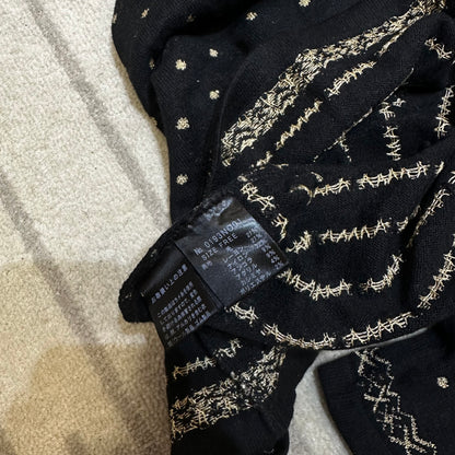 Hysteric Glamour FUCK Bear Knit Top