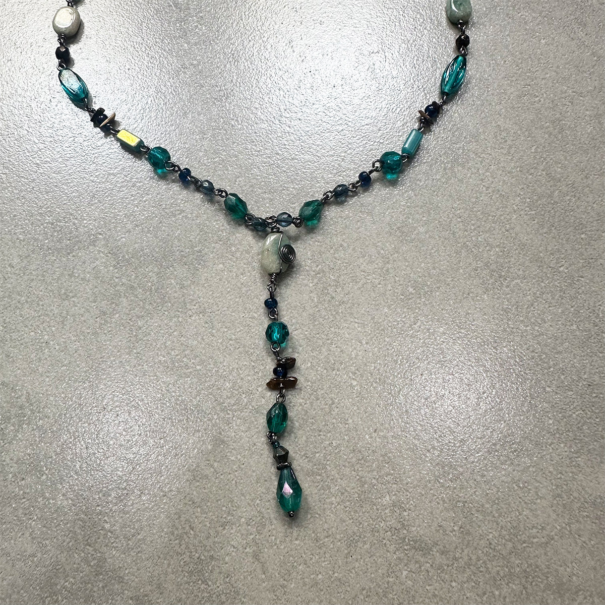 Ocean Mist Cascade Necklace