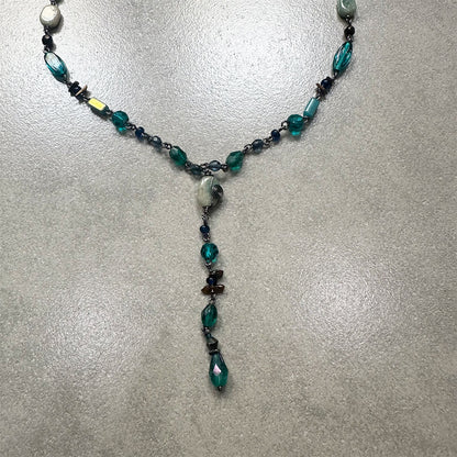 Ocean Mist Cascade Necklace