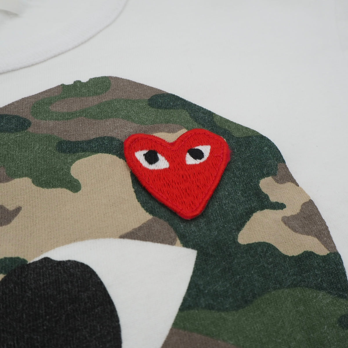 CDG Play Camo Tee