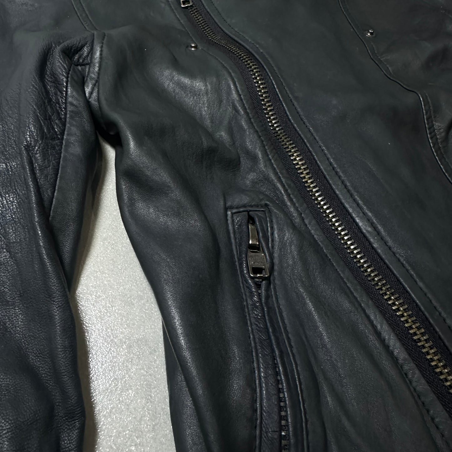 Genuine Leather Biker Jacket