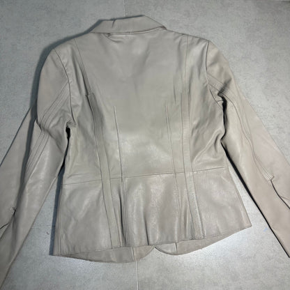 Genuine Leather Blazer