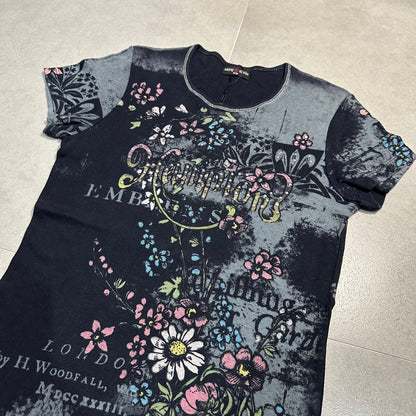 Beaded Floral Baby Top