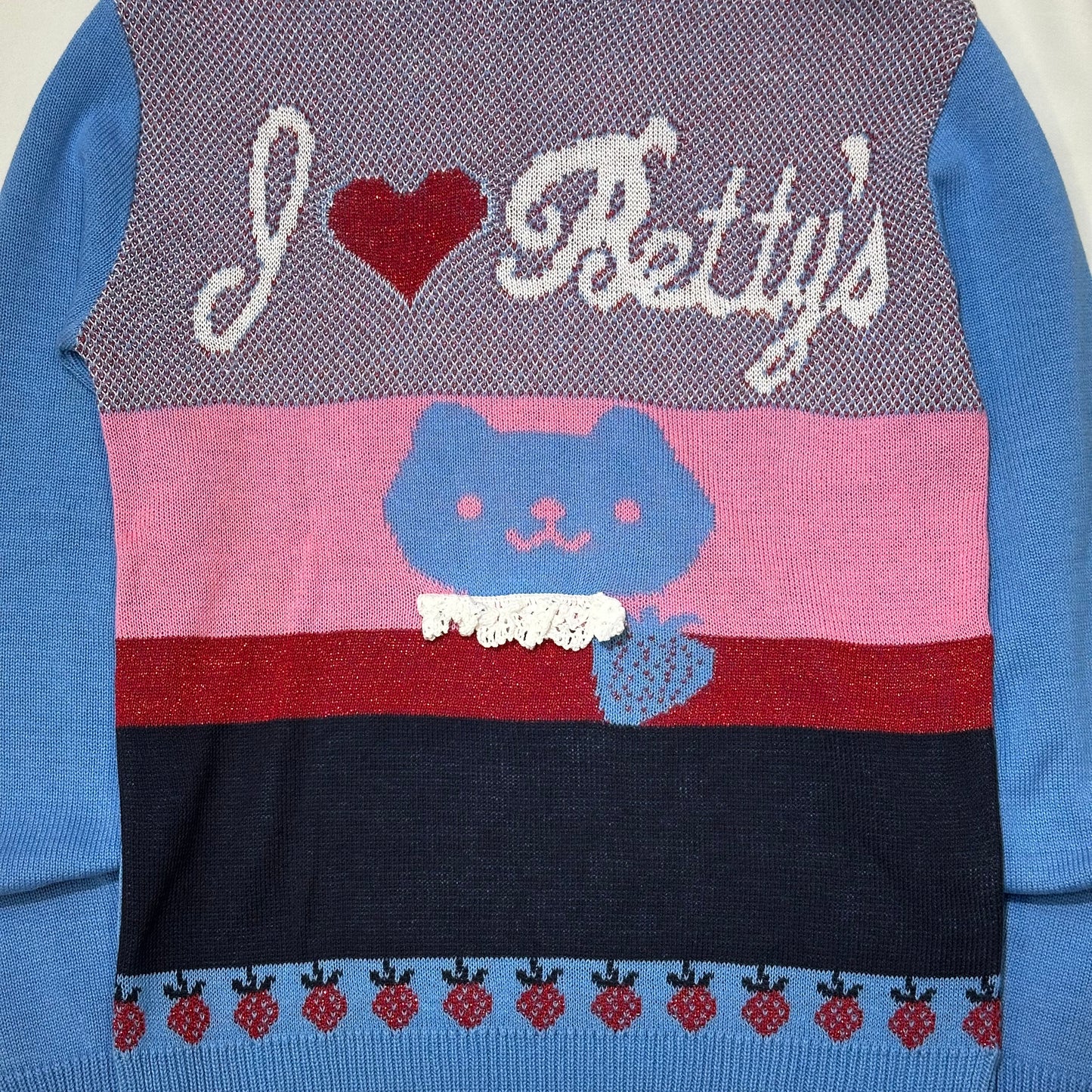 00s Betty’s Blue Knit Hoodies