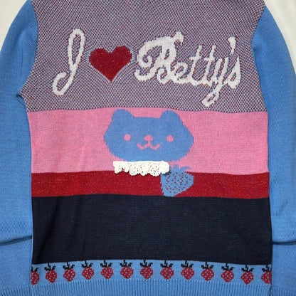00s Betty’s Blue Knit Hoodies