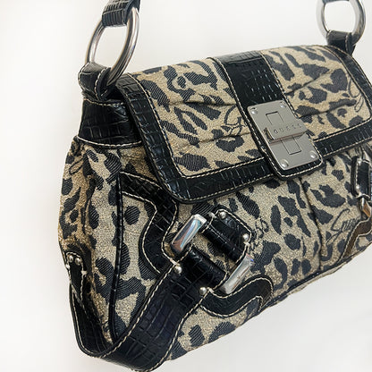 Guess Leopard Print Hand Bag