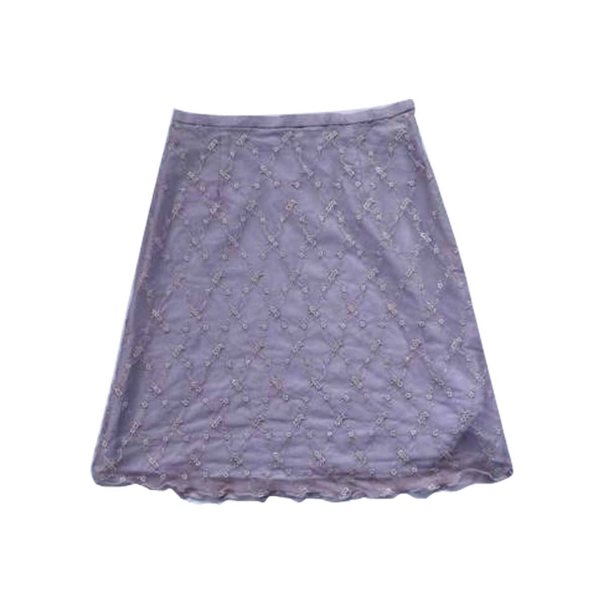 00s Mesh Beaded Skirt