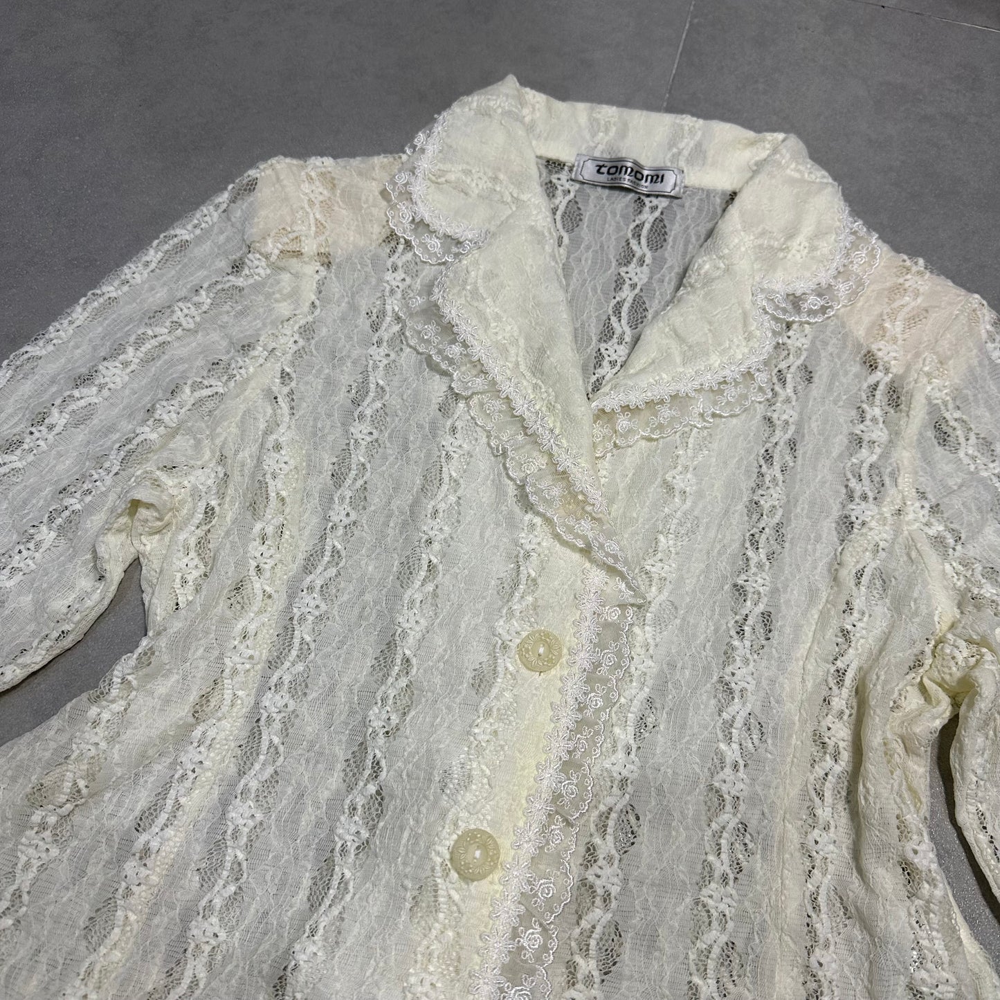 Sheer Floral Cardigan