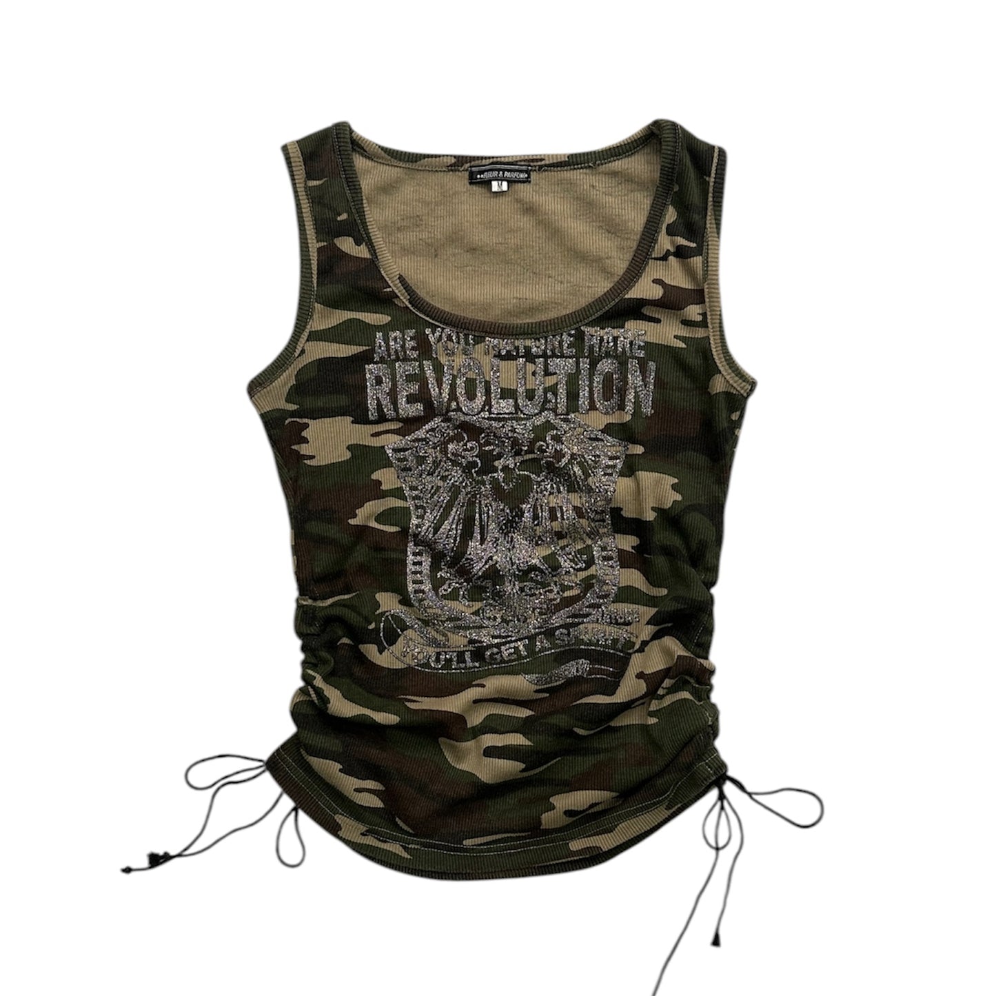 Camo Graphic Top