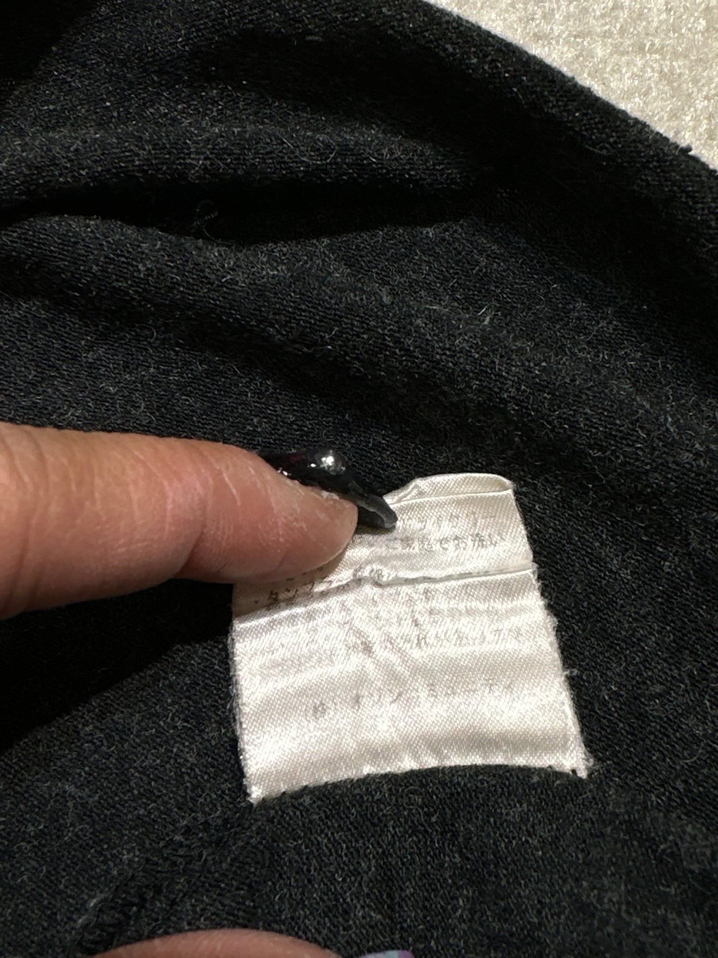 Hysteric Glamour 1990s “POOR LITTLE WITCH GIRL” BABY TEE
