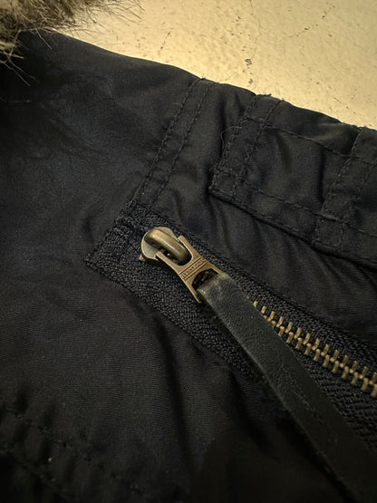 1990s Hysteric Glamour N-3B Parka Fur Fishtail Jacket