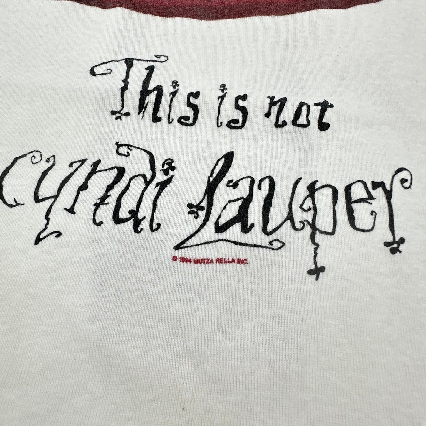 Cyndi Lauper ' Twelve Deadly Cyns Tour '94-'95 Top
