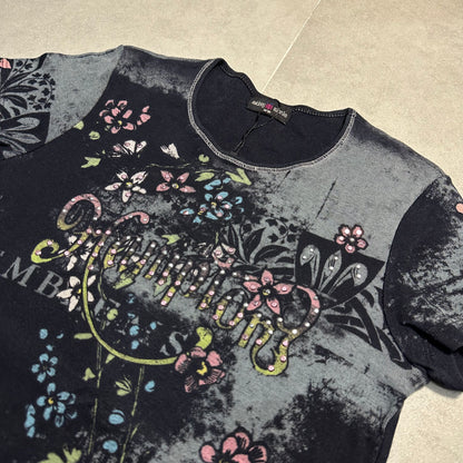 Beaded Floral Baby Top