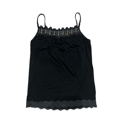 Axes Femme Lace trim Beaded Camisole