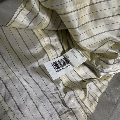 Genuine Leather Blazer