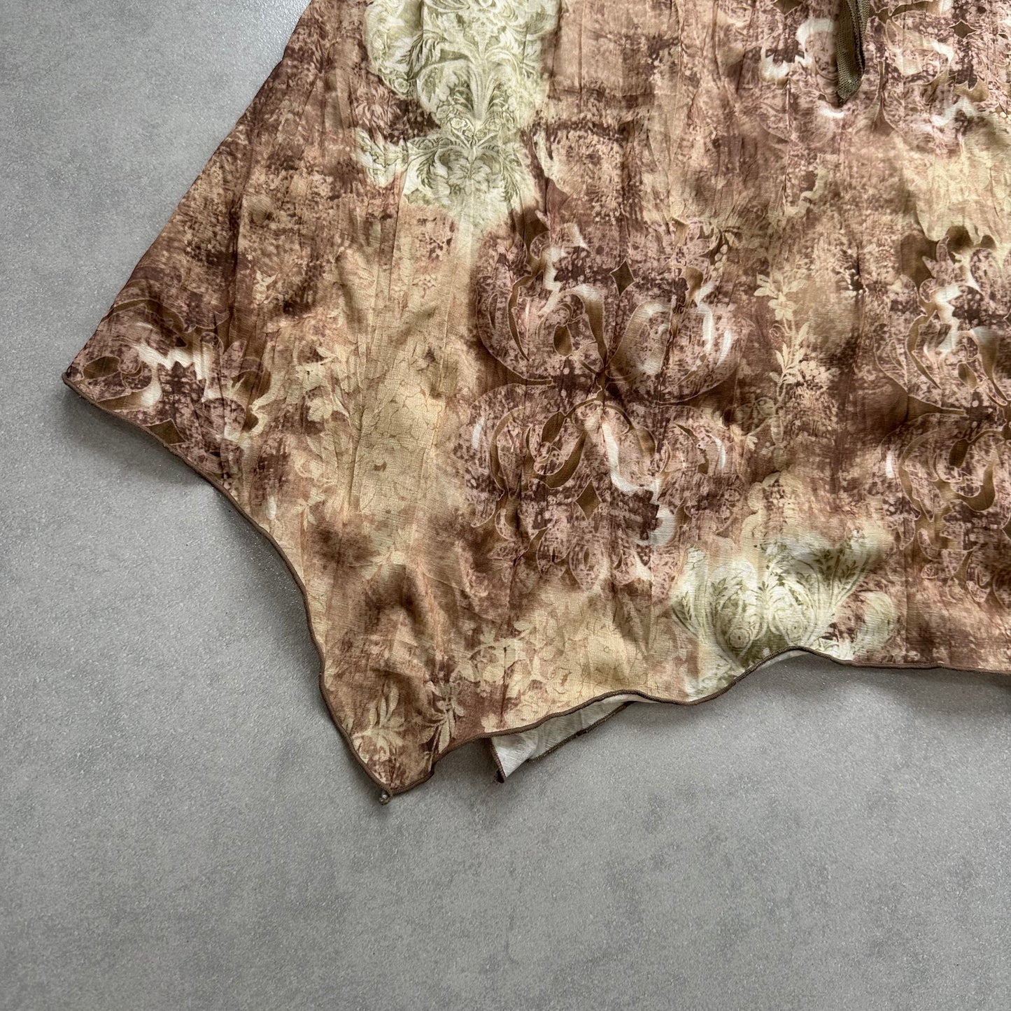 Floral Asymmetric Vest