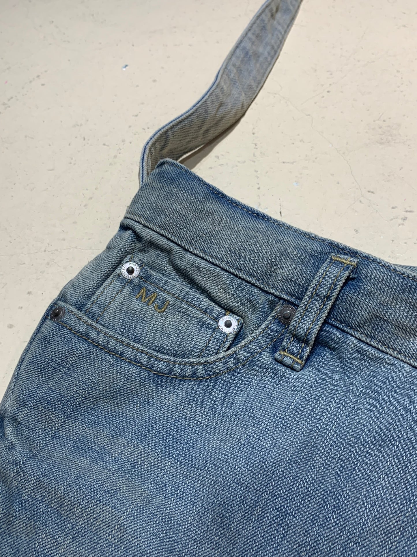 00s Marc by Marc Jacobs Patchwork Denim Hobo Bag - Deadstock