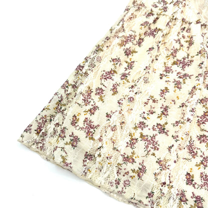 Floral Sheer Lace Layered Camisole