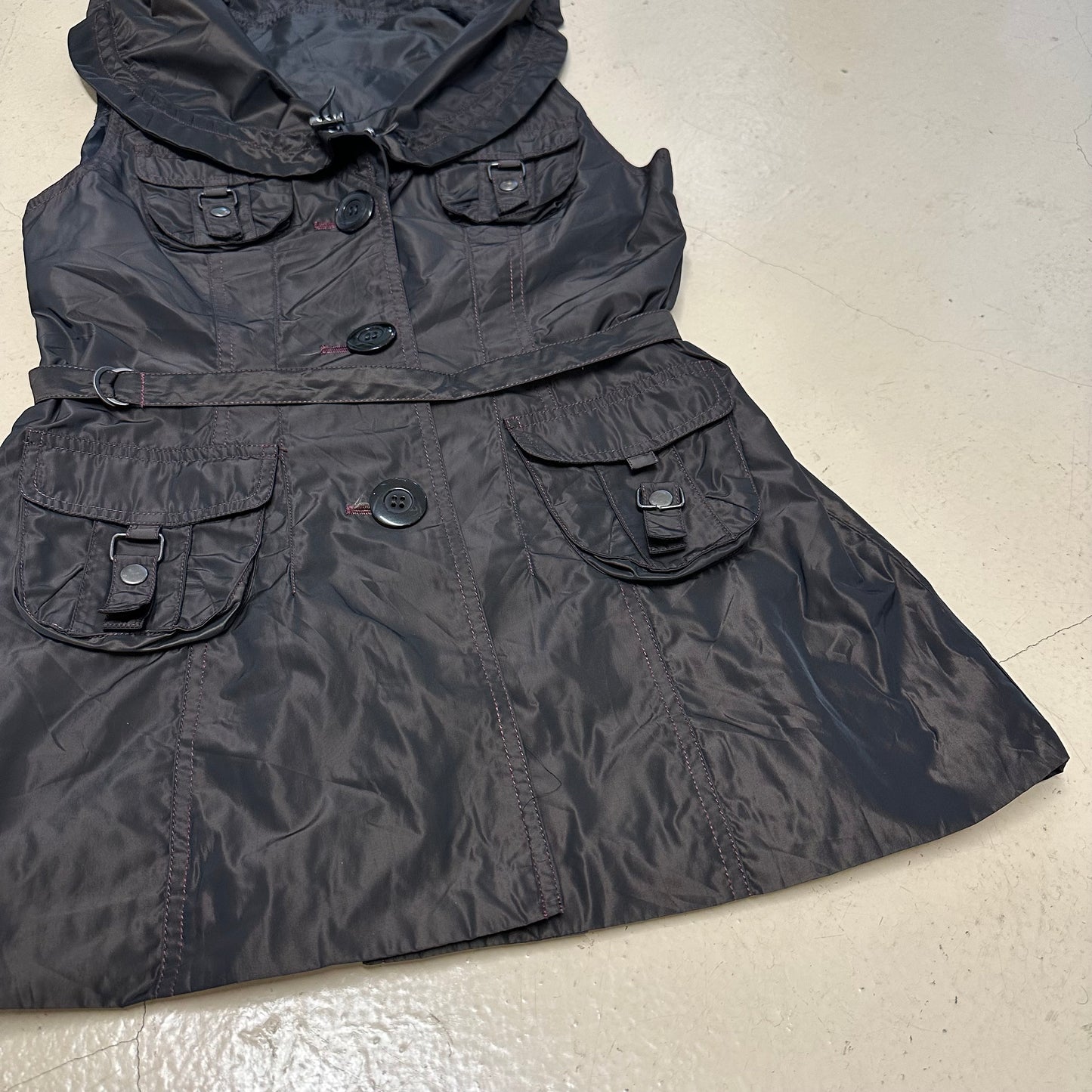 Button Up  Vest Outer