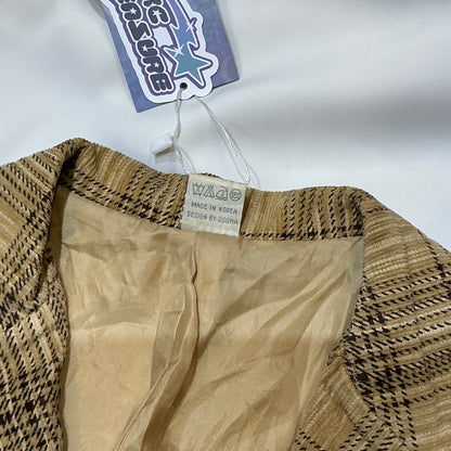 Checked Blazer