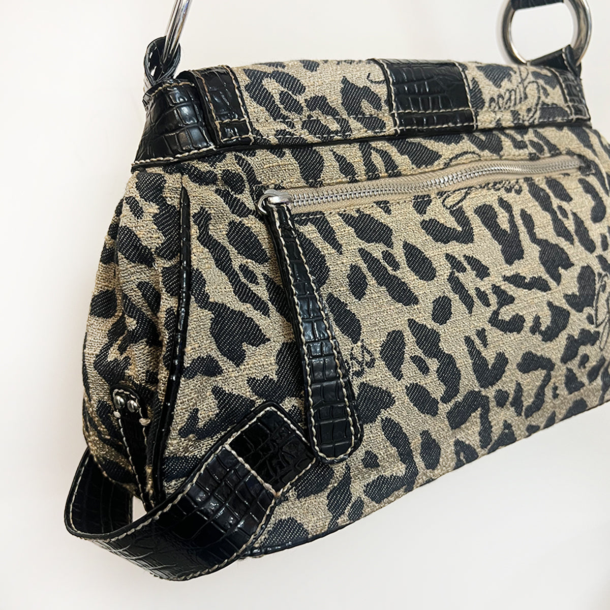 Guess Leopard Print Hand Bag