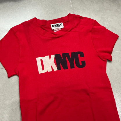 90s DKNY Logo Print Tee