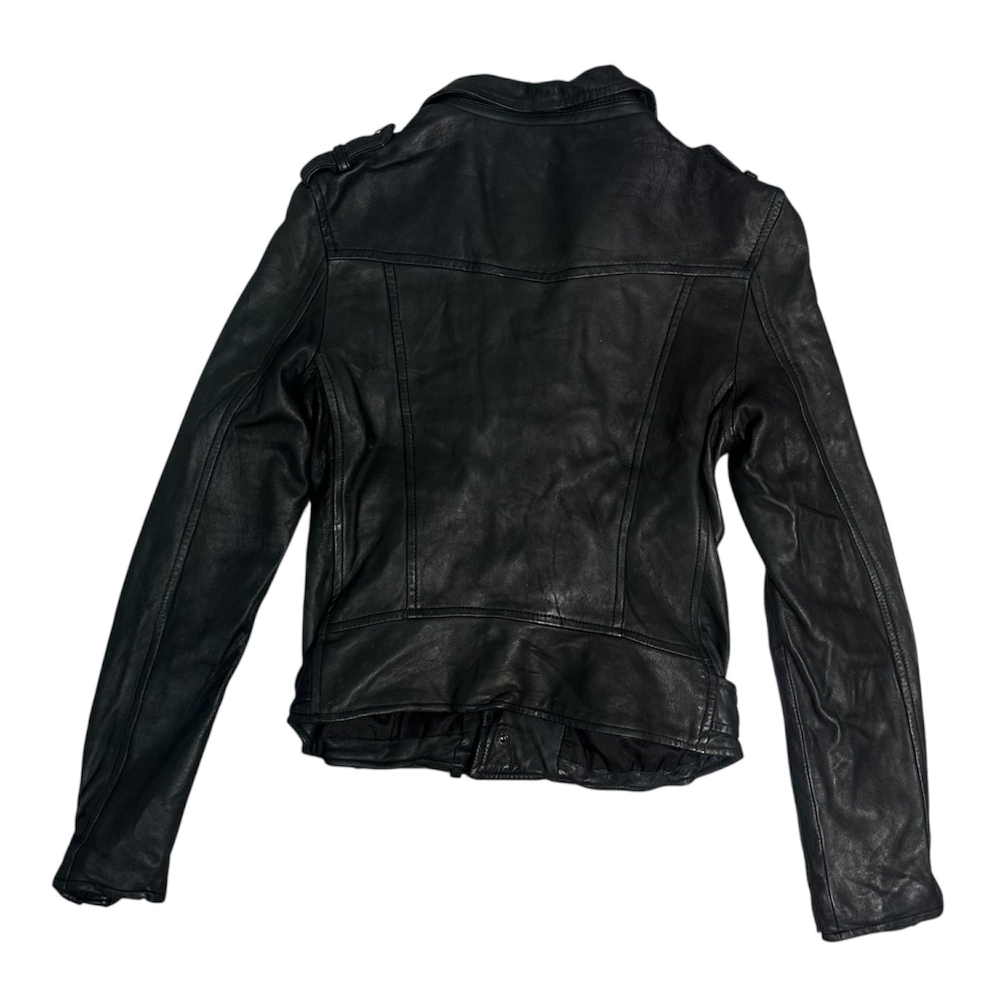 Genuine Leather Biker Jacket