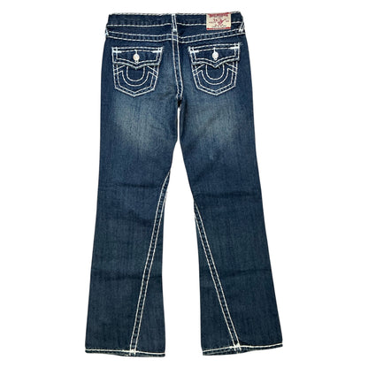 00s True Religion Girls Joey Super T World Tour Flare Jeans