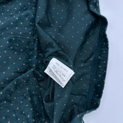 Velvet Polka Dot Tank Top