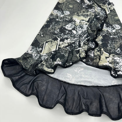Ozz Angelo AOP Maxi Skirt