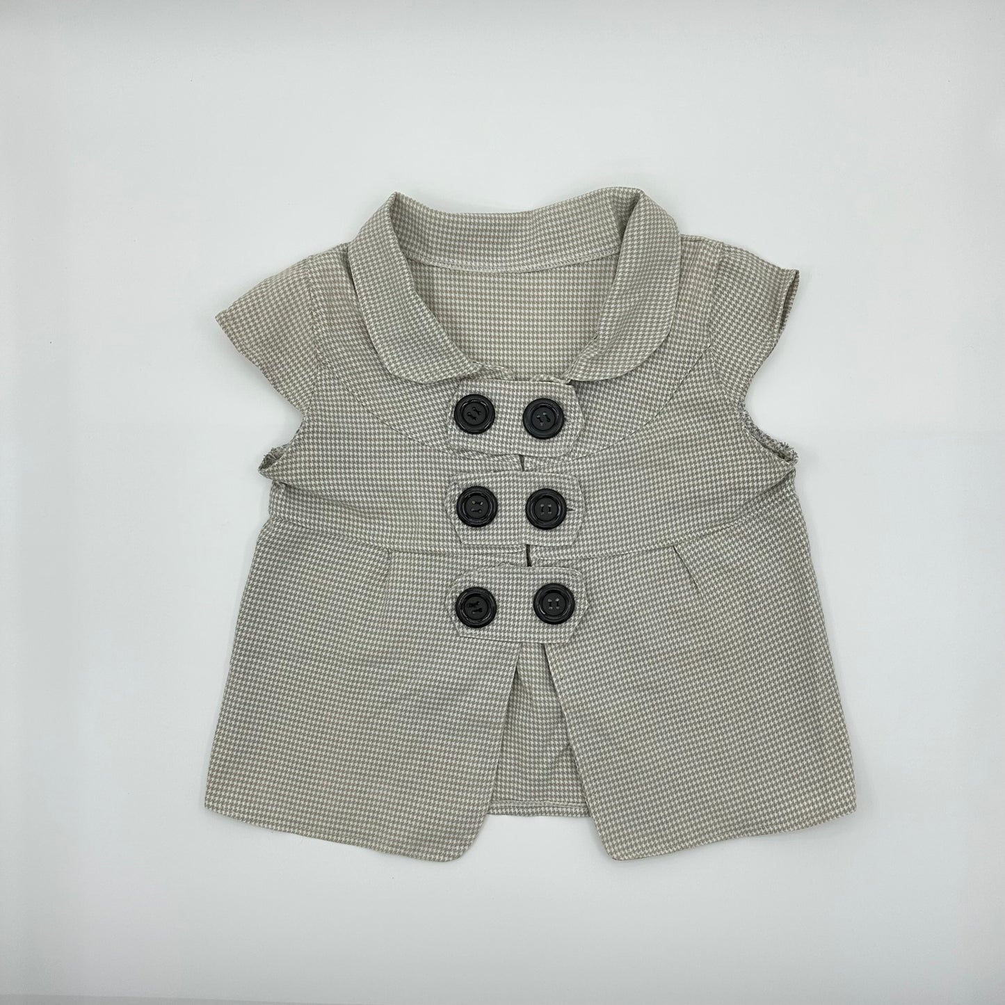 Button Up Cropped Coat