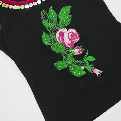 Morgan Embroidered Floral Tank