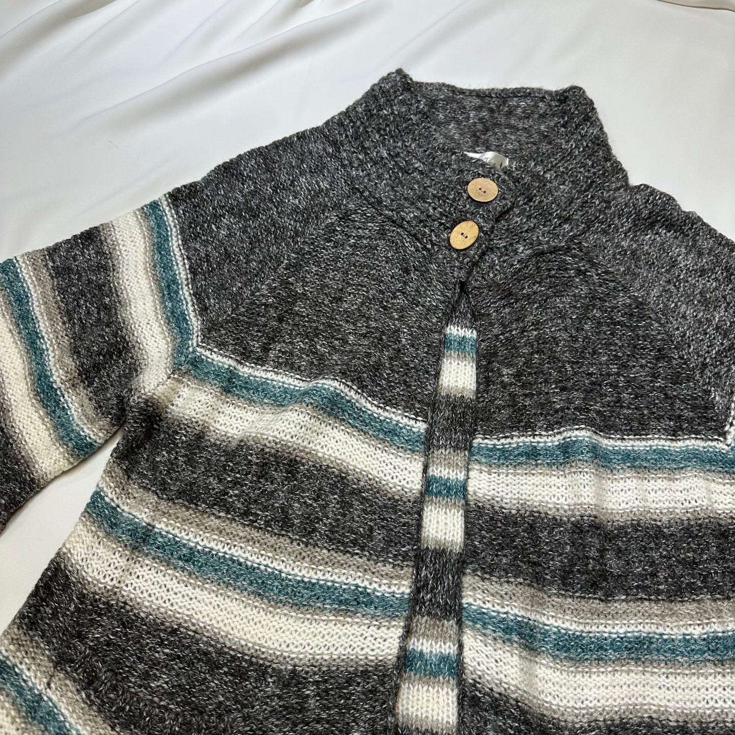Striped Knit Cardigan