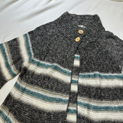 Striped Knit Cardigan