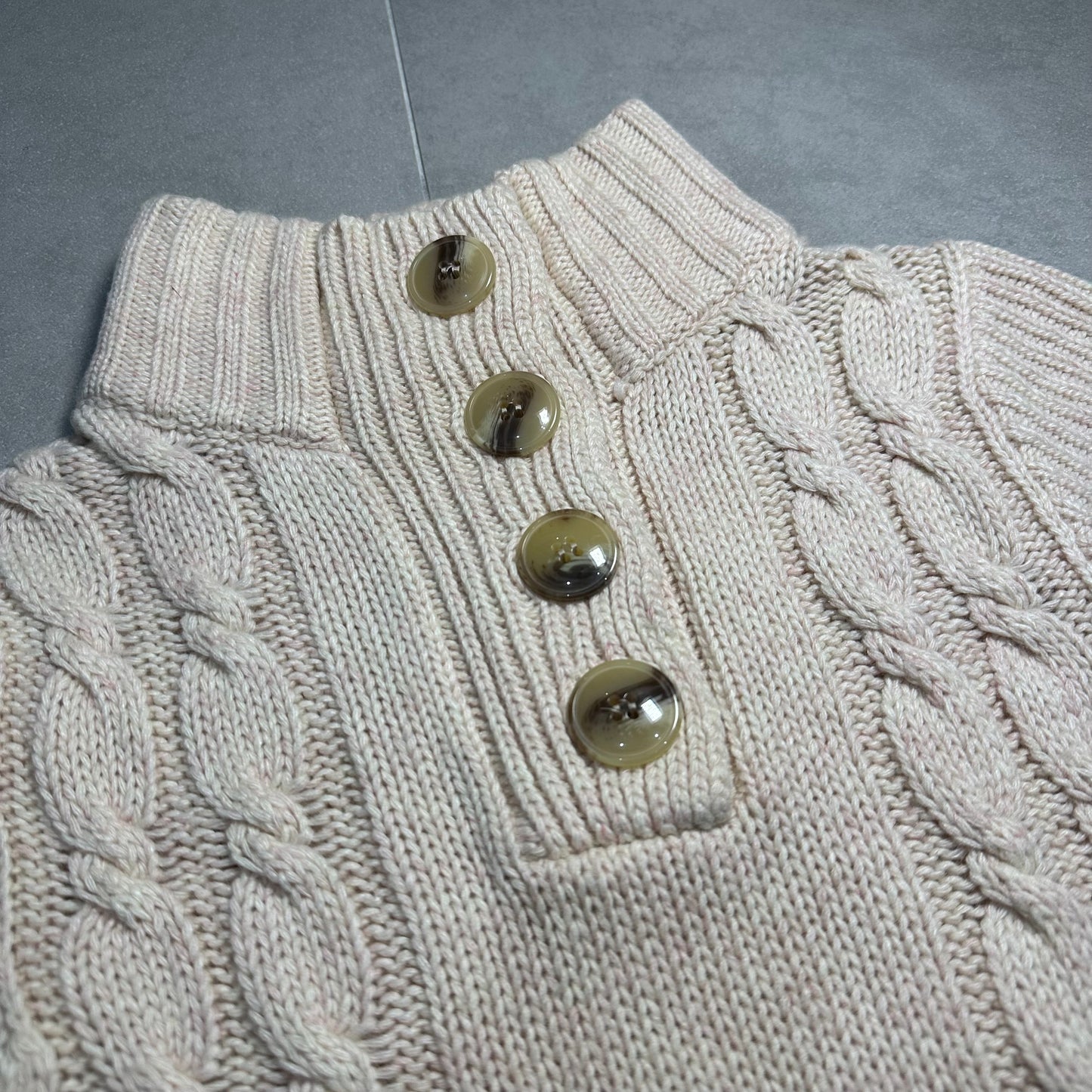 Button Up Knit Top