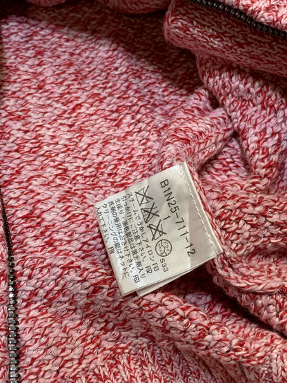 Burberry Double Zip Knit Hoodies Jacket