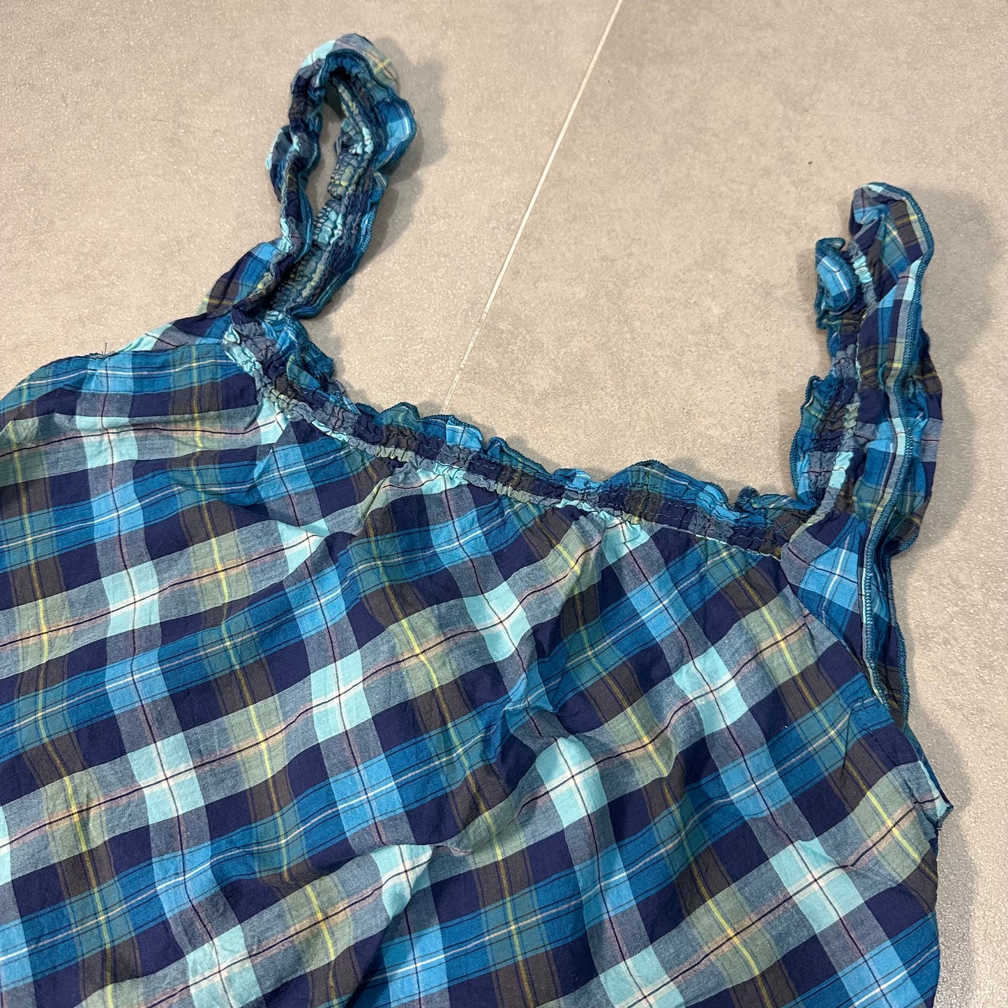 Checked Camisole