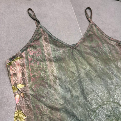 Floral Silk Cami Dress