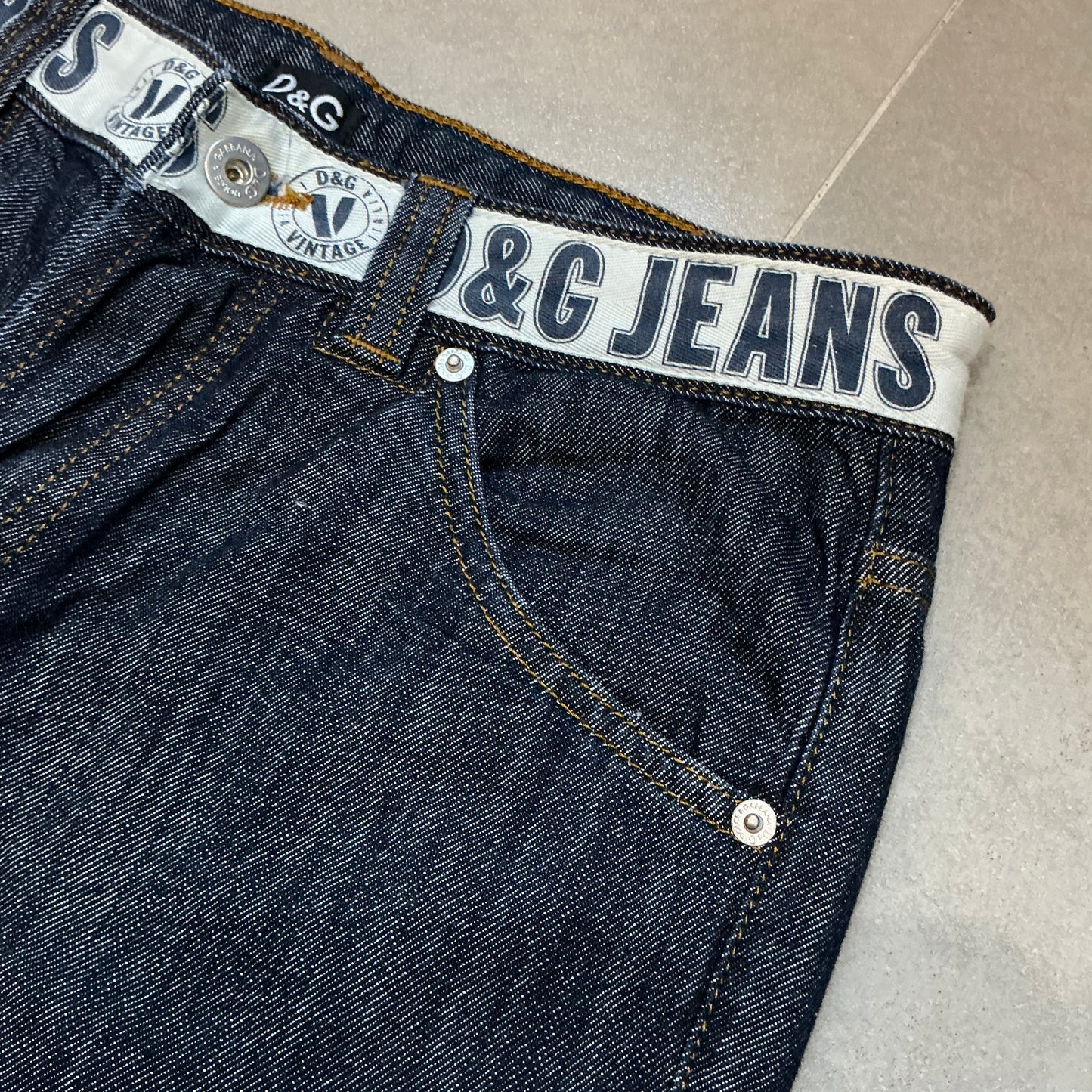 D&G Low Wasit Regular Jeans