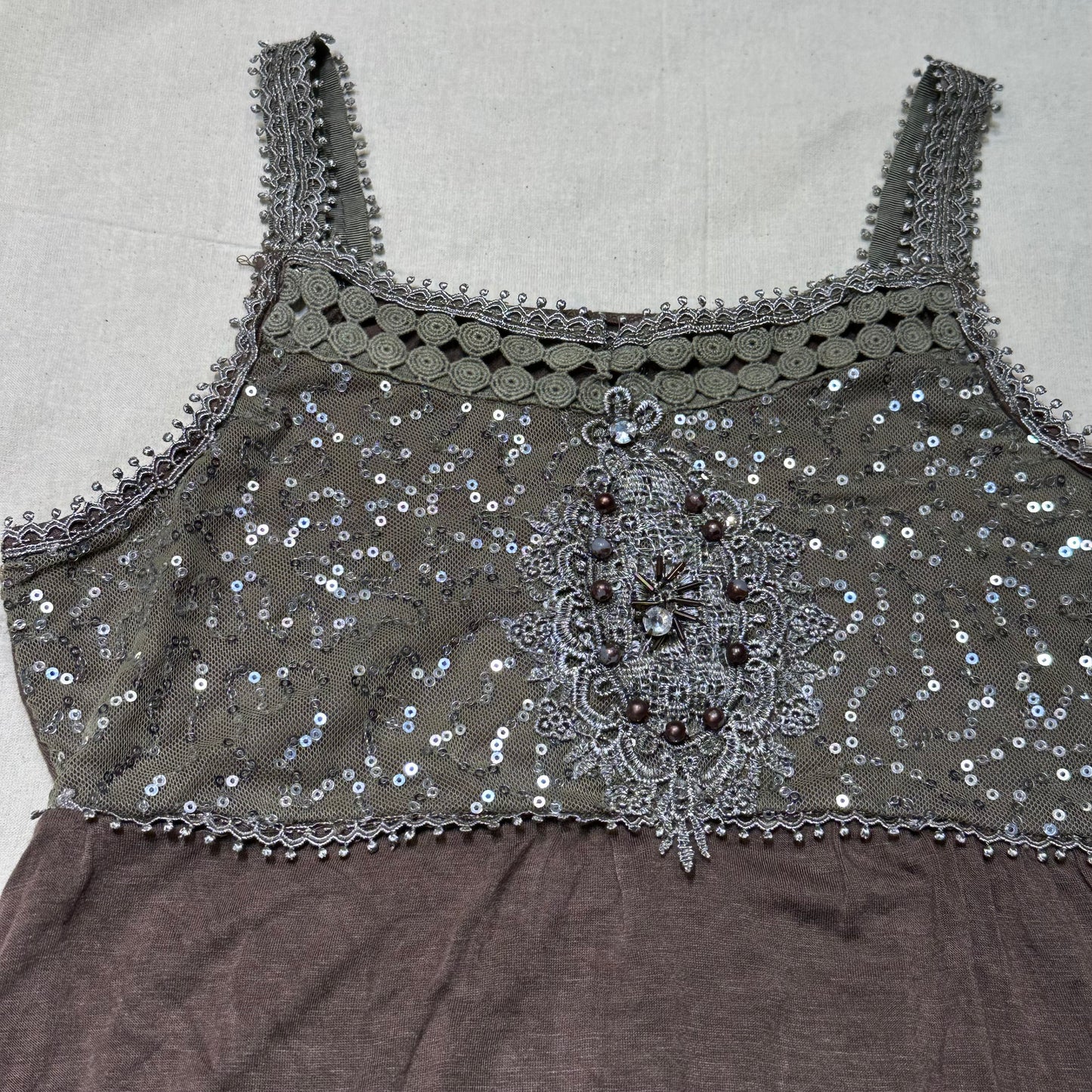 Sequin Embroidered Camisole