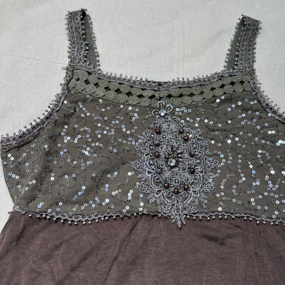 Sequin Embroidered Camisole