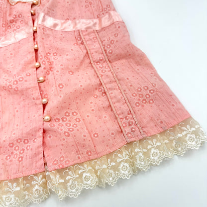 Floral Halter Corset Top