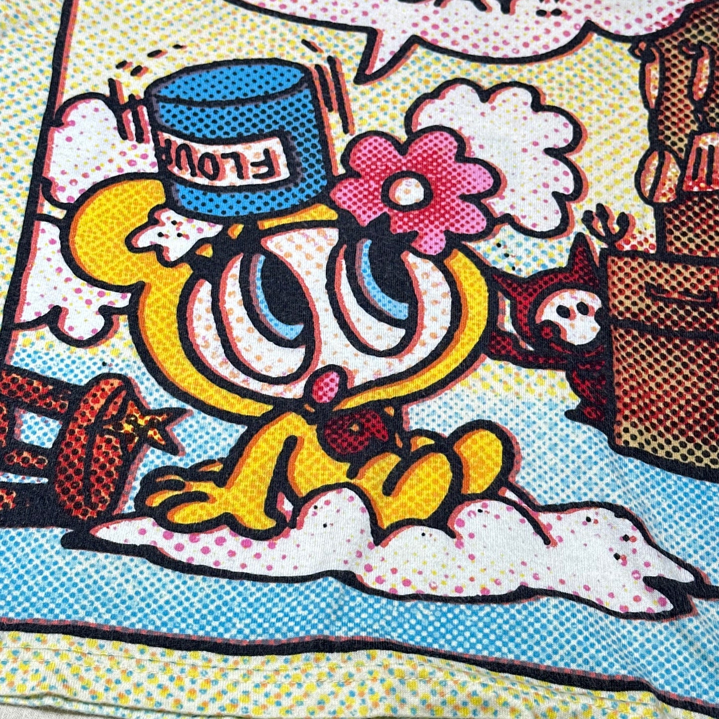 Angel Blue Comic All Over Print Tee