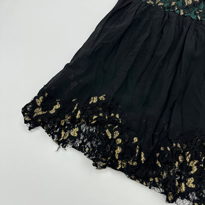 Floral Lace Chiffon Camisole