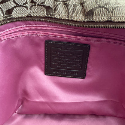 Coach Patchwork Signature Leather Tote Bag 12899