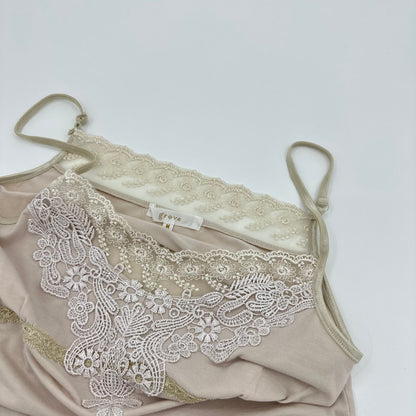 V-neck Lace Trim Camisole