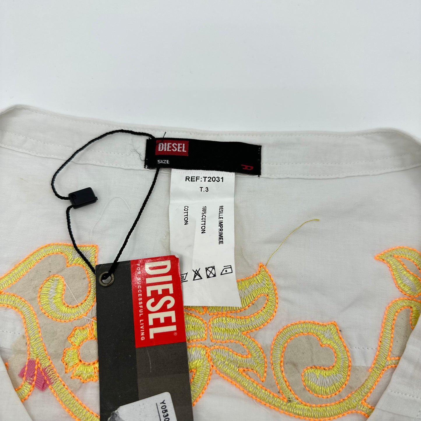Diesel Embroidered Long Sleeve Shirt BNWT