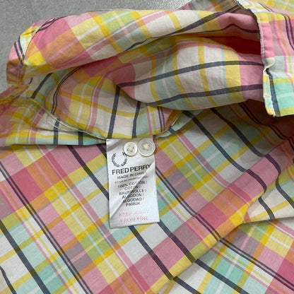 Fred Perry Pastel Checked Shirt