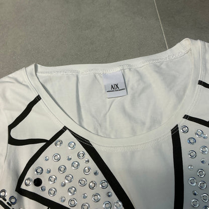 Armani Exchange Blazer Graphic Long Sleeves